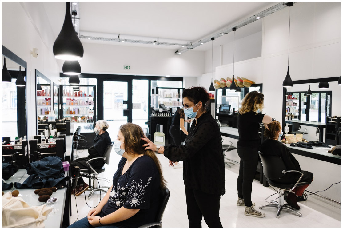 1 – coiffure de la mariée