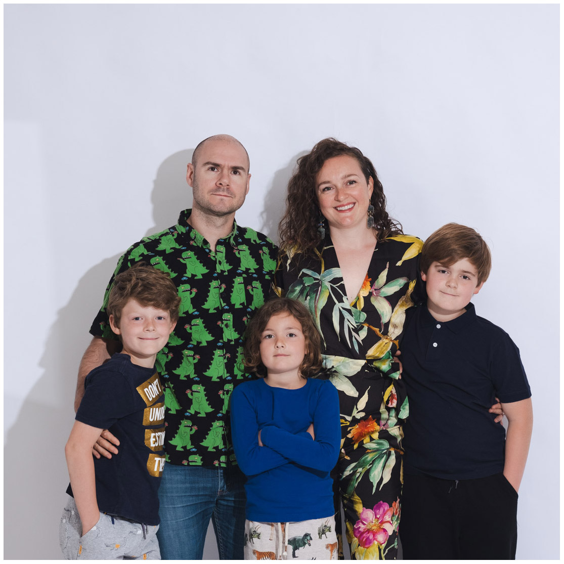 1 – photo de famille en studio