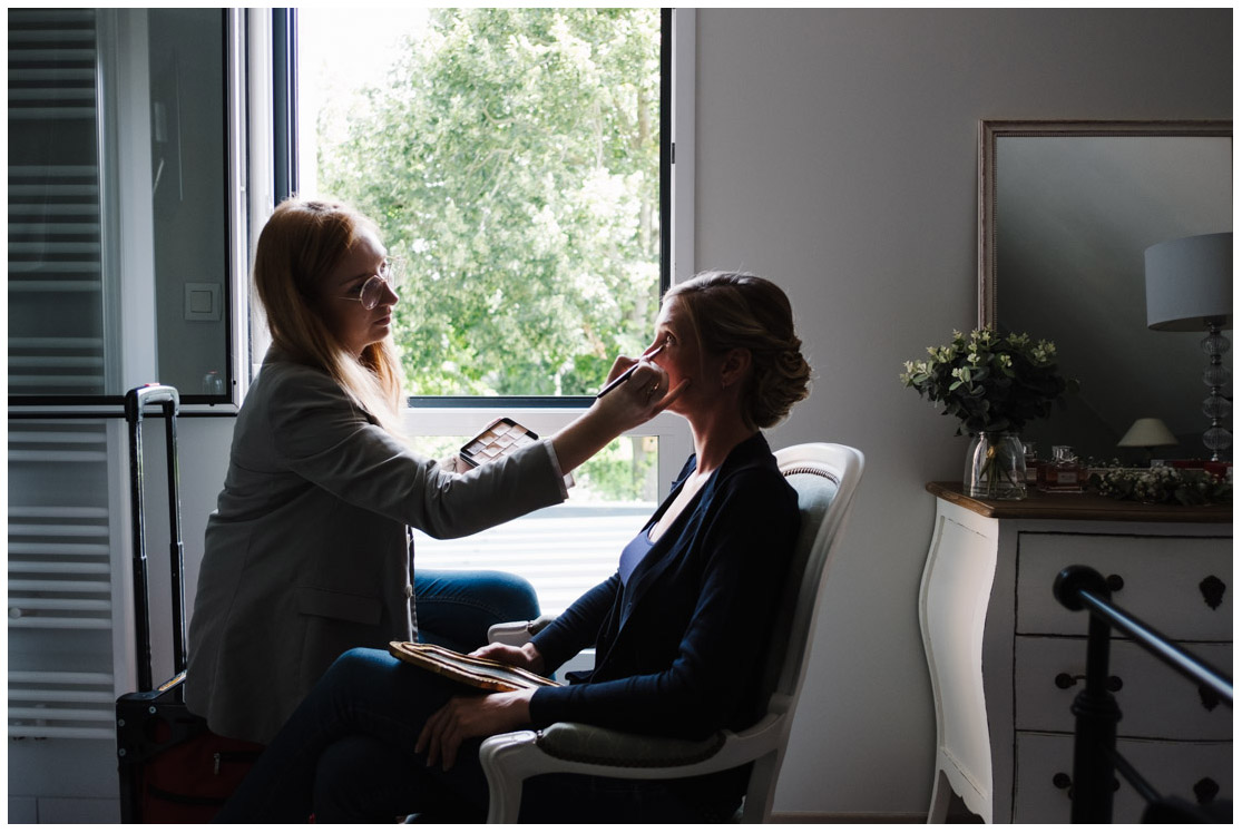16 – maquillage de la mariée