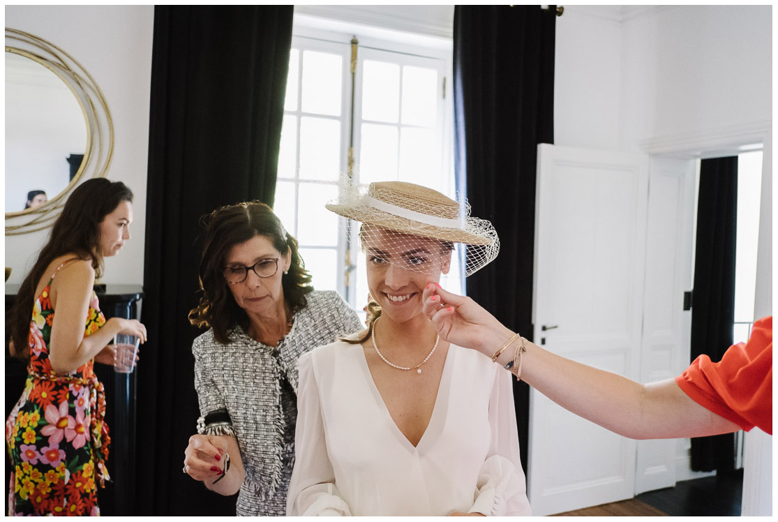19 – chapeau de la mariée