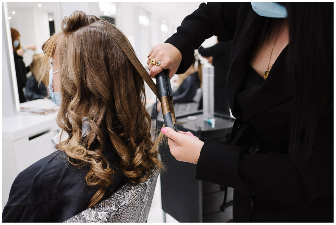 2 – coiffure de la mariée