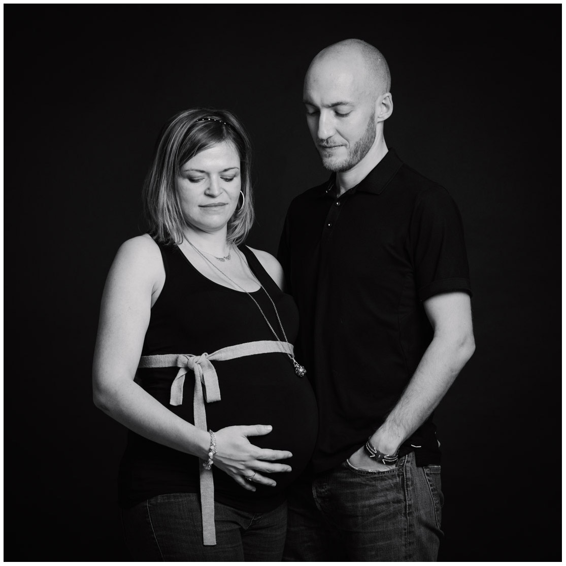 2 – photo de grossesse en studio