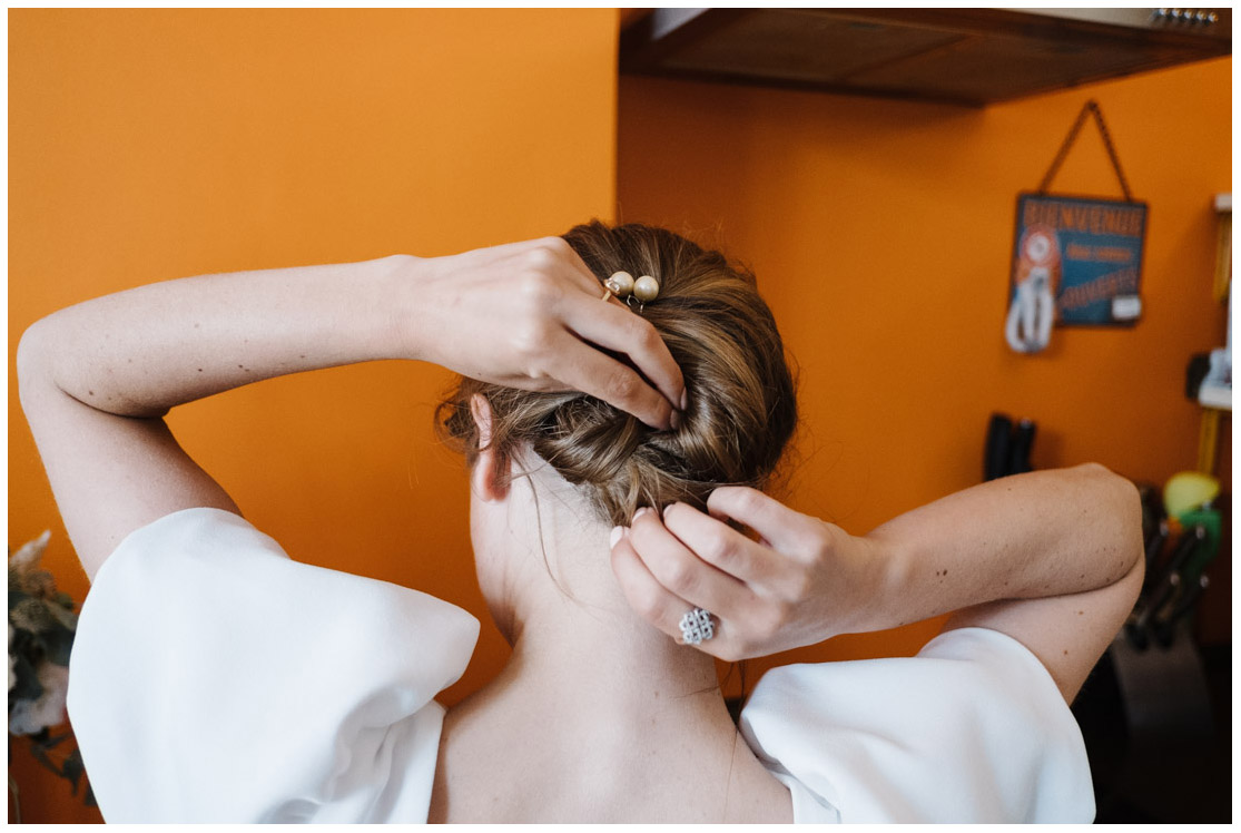 24 – coiffure de la mariée