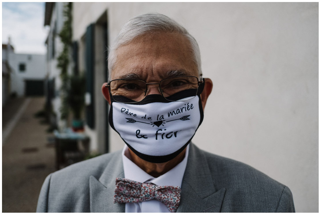 24 – masque anti covid en mariage