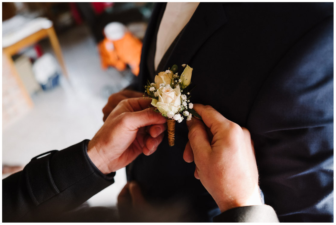 25 – boutonnière mariage
