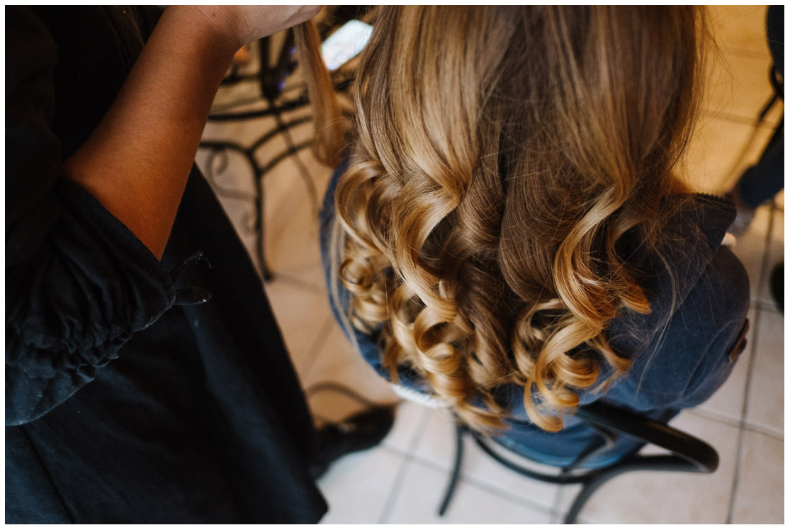 3 – coiffure de la mariée à domicile