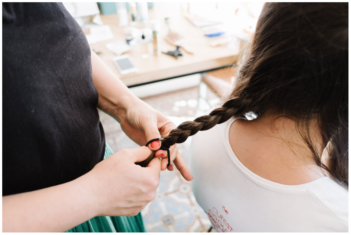 3 – coiffure de la mariée