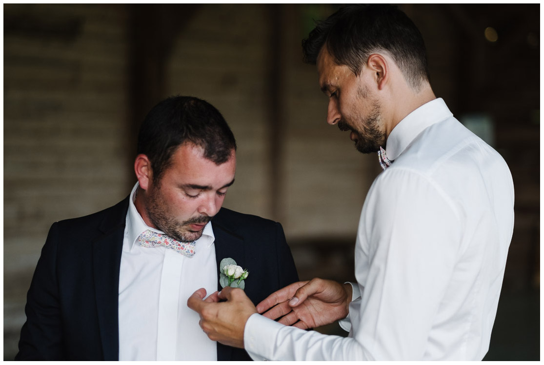 33 – boutonnière mariage