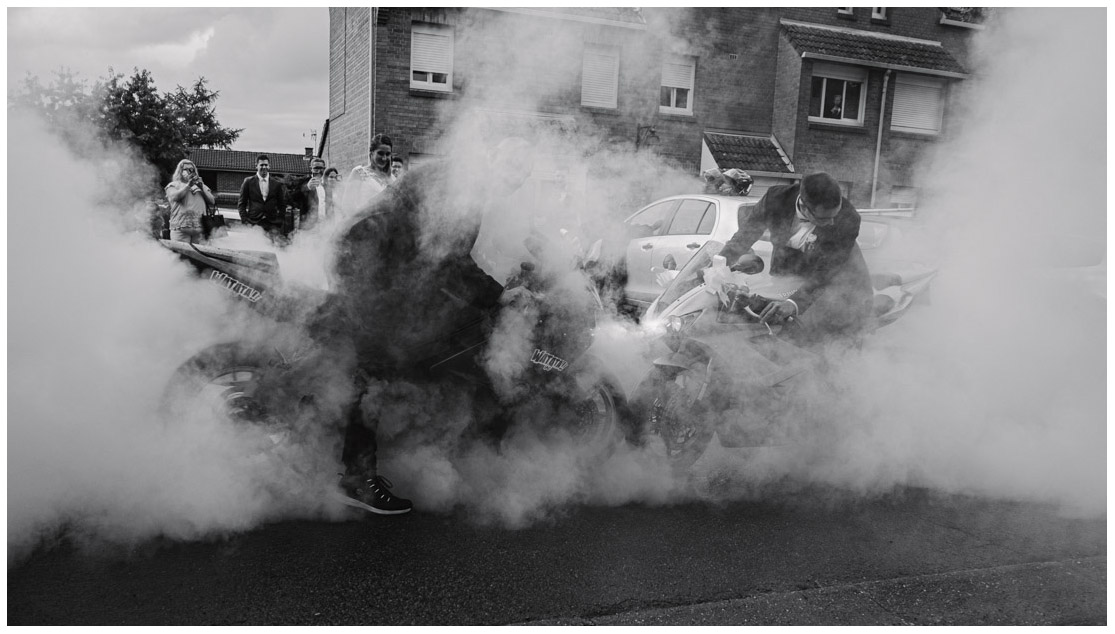 36 – duo burnout motos