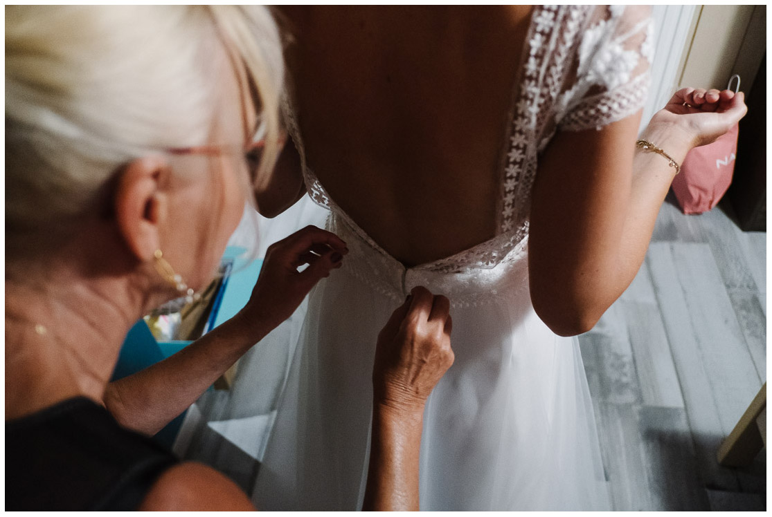 36 – fermeture robe de mariée