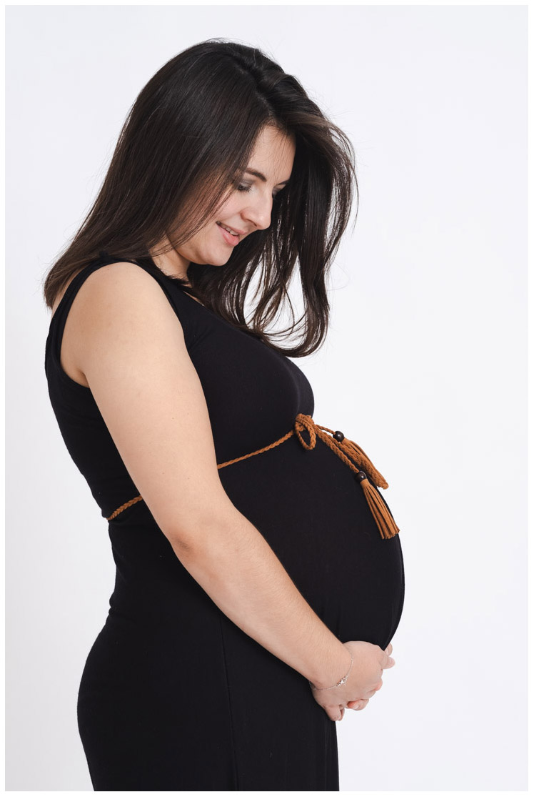 4 – photo de grossesse en studio