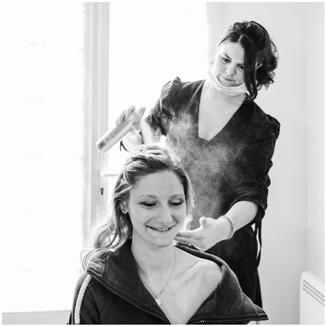5 – la coiffure de la future mariée