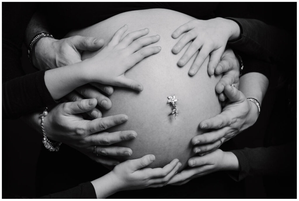 6 - shooting grossesse en studio