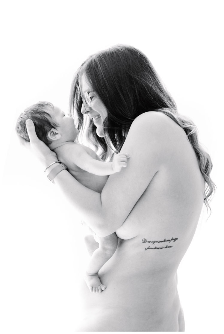 7 – peau à peau bébé maman