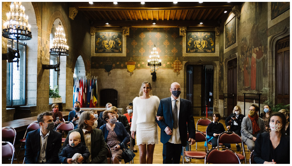 8 – Entrée de Chloé la Mariée