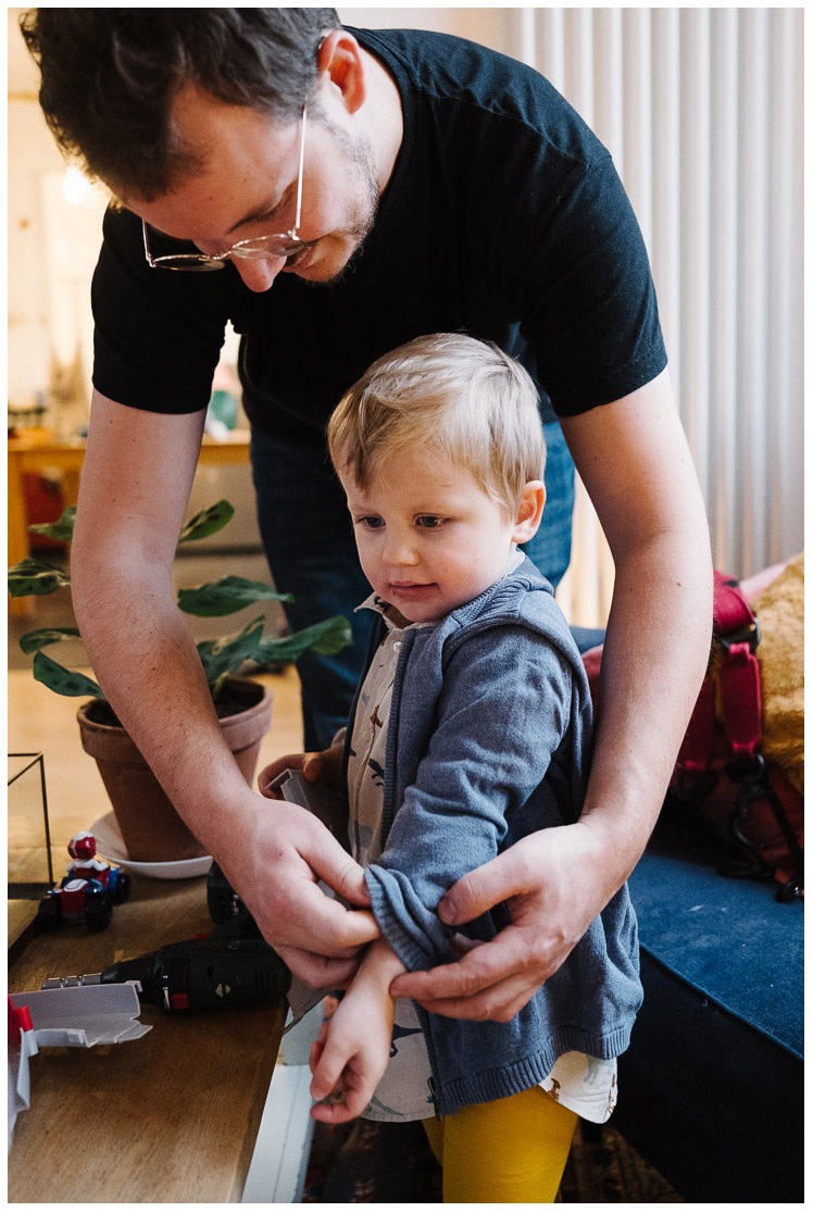 8 – portrait enfant papa