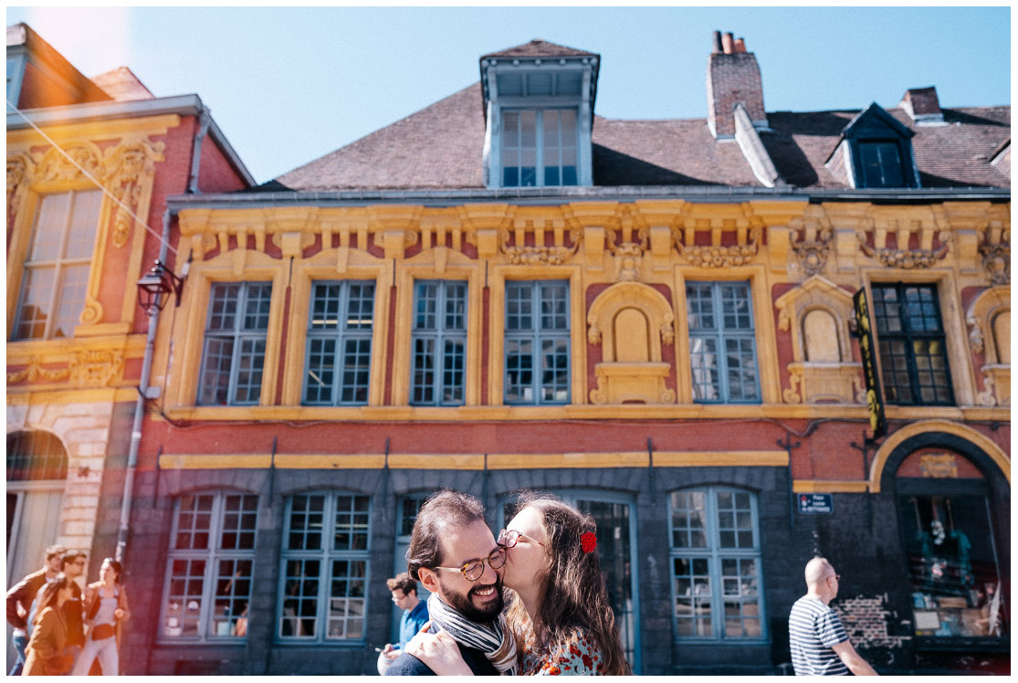 Session d&rsquo;engagement avant Mariage sur Lille