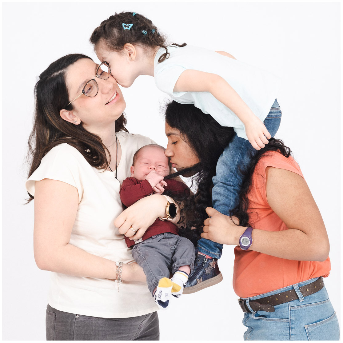 Séance photo bébé en famille près de Lille