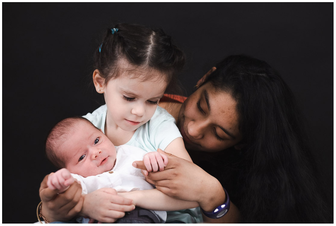 Séance photo bébé en famille près de Lille