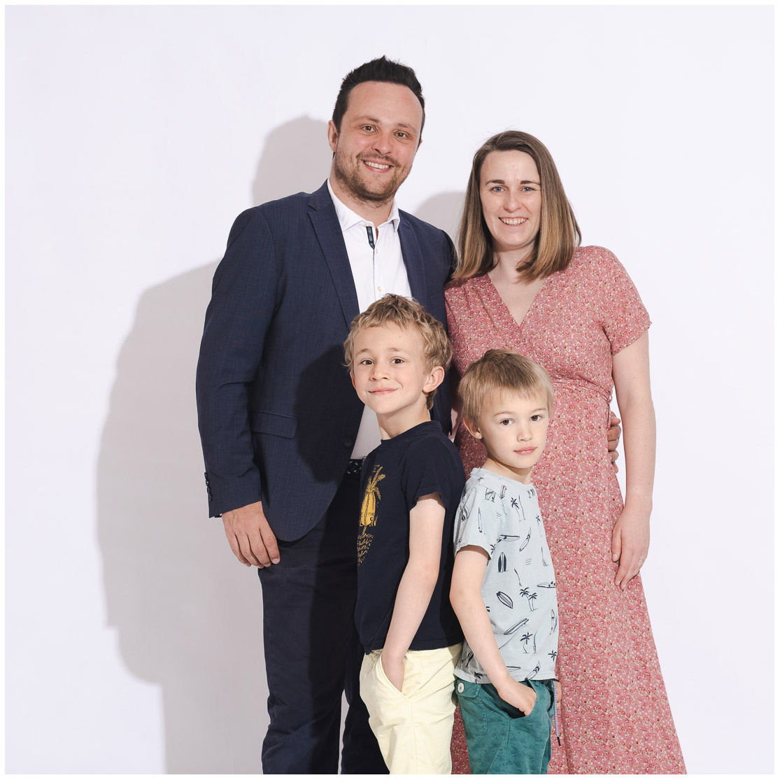 Séance photo famille au studio près de Lille