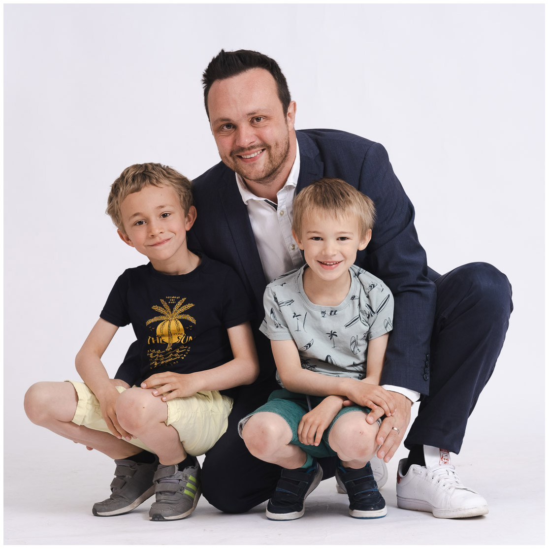 Séance photo famille au studio près de Lille