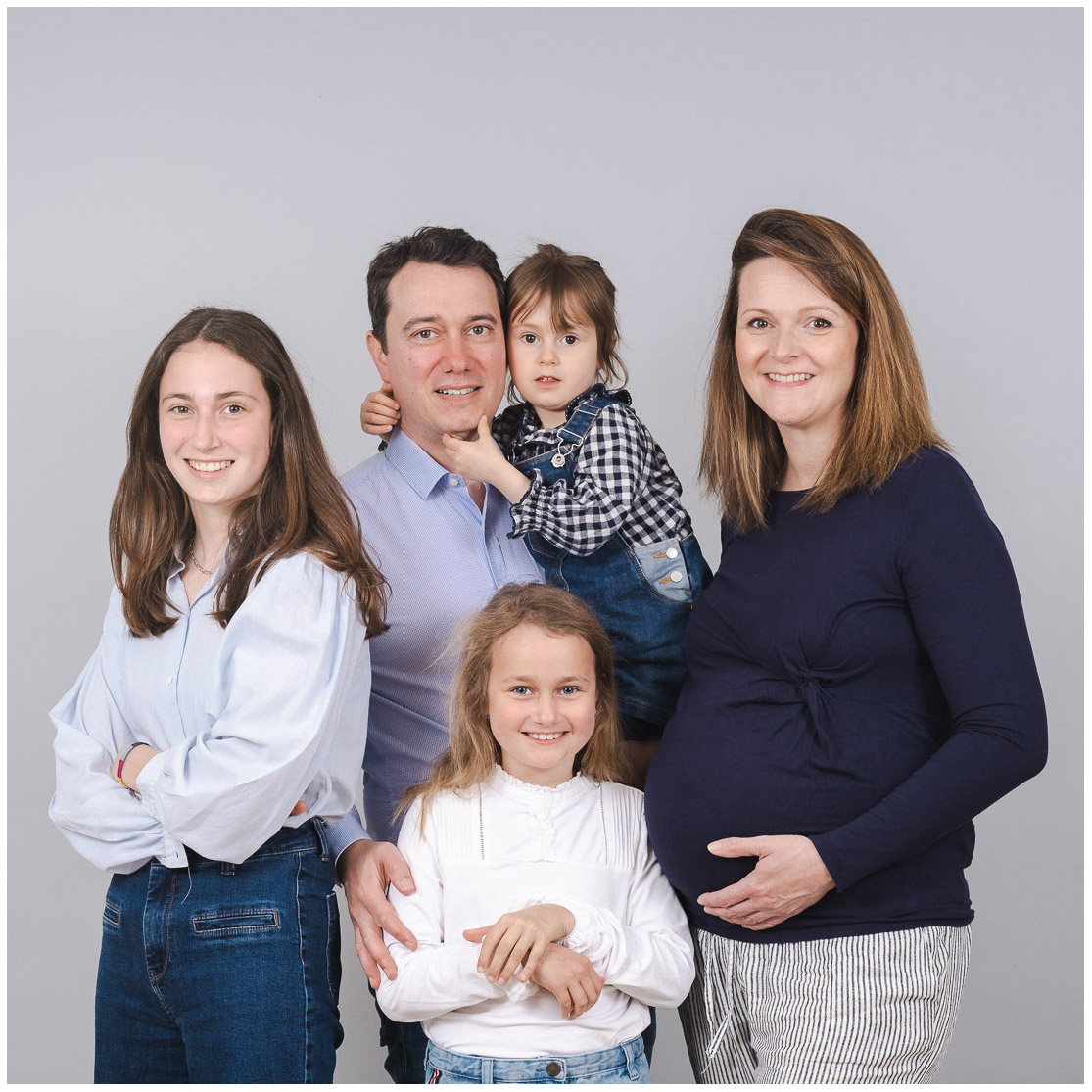 Séance photo grossesse en famille au studio près d&rsquo;Orchies